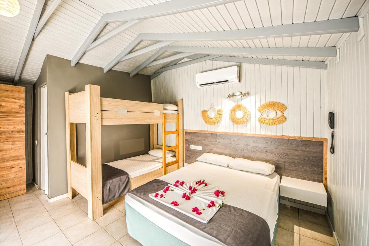 Leda Beach Hotel Side Ngoại thất bức ảnh