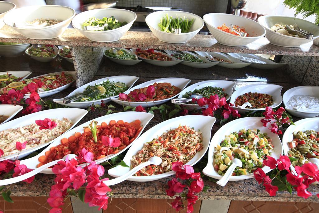 Leda Beach Hotel Side Ngoại thất bức ảnh